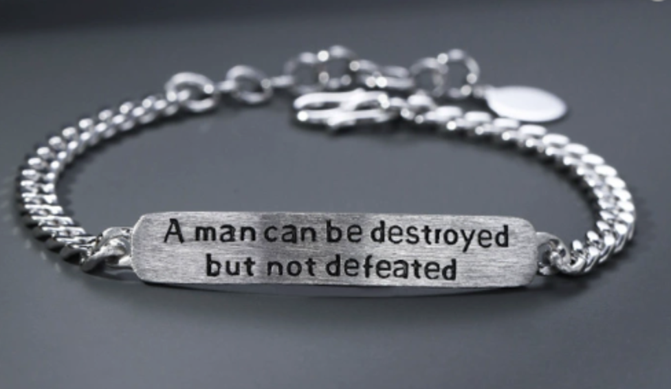 Vintage Thai Silver Bracelet for Men's Fashion